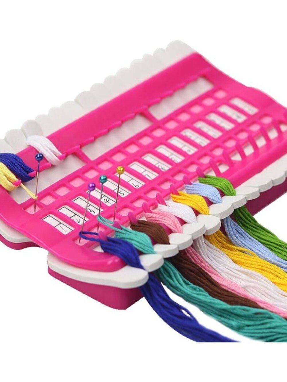 Floss Organizer Cross Stitch Kit Embroidery Thread Project Card 30 Positions Sew
